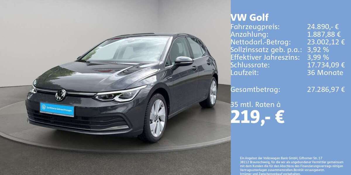 VW Golf 22.390 km 24.890 &euro; Flensburg 24941
