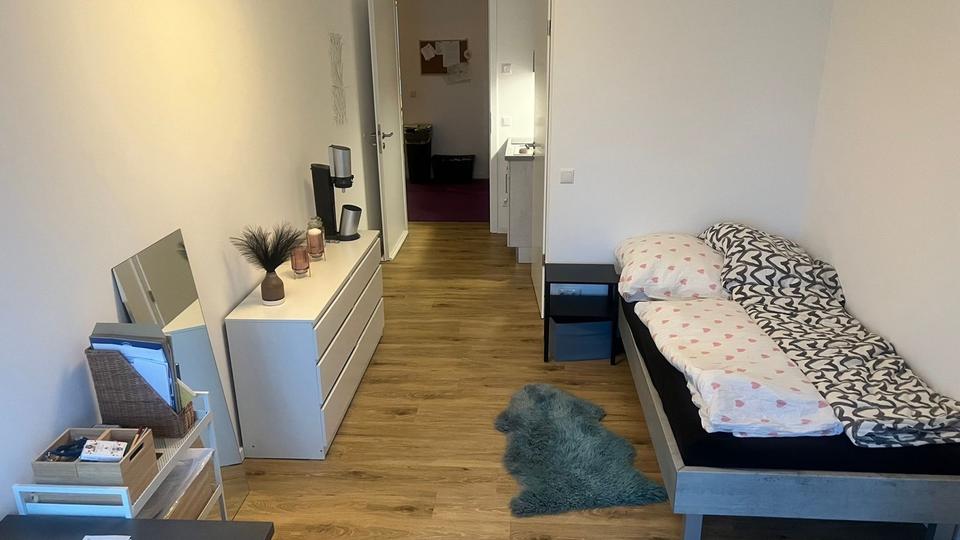 Etagenwohnung Flensburg - 1 Zimmer, 25 m&sup2;, 355&euro; | Angebot:25379816