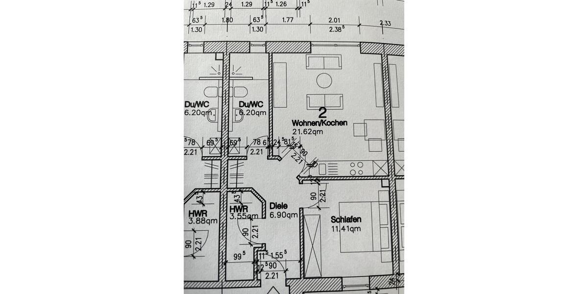 Erdgeschoßwohnung Schafflund - 2 Zimmer, 50 m&sup2;, 750&euro; | Angebot:26573159