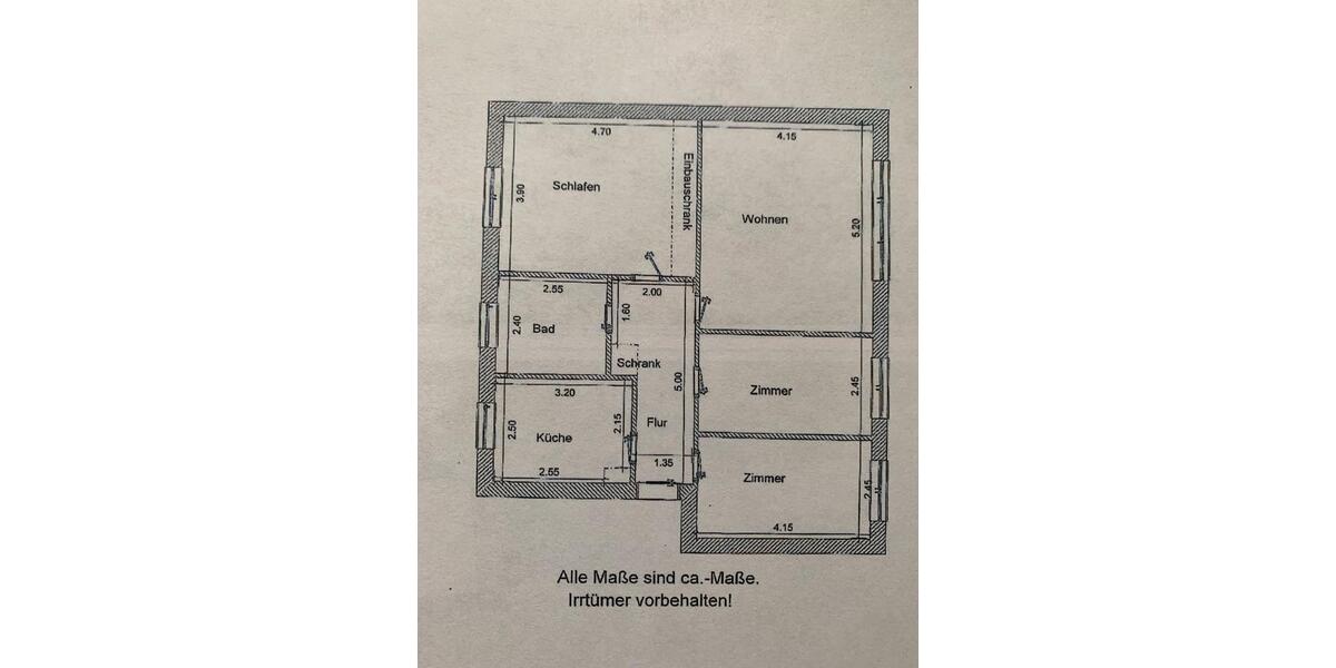 Etagenwohnung Leck - 4 Zimmer, 80 m&sup2;, 1.050&euro; | Angebot:25229557