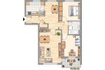 Etagenwohnung Harrislee - 3 Zimmer, 82 m&sup2;, 657&euro; | Angebot:26423295