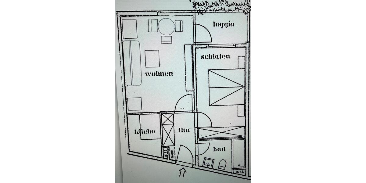 Erdgeschoßwohnung Glücksburg (Ostsee) - 2 Zimmer, 42 m&sup2;, 150.000&euro; | Angebot:25096929