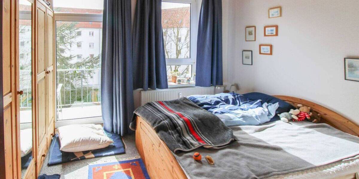 Etagenwohnung Flensburg Sandberg - 3 Zimmer, 60 m&sup2;, 149.000&euro; | Angebot:26414480