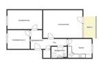 Etagenwohnung Leck - 3 Zimmer, 71 m&sup2;, 130.000&euro; | Angebot:25652093