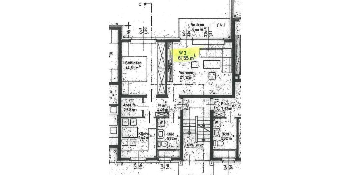 Hochparterre Glücksburg (Ostsee) - 2 Zimmer, 62 m&sup2;, 249.500&euro; | Angebot:26802028