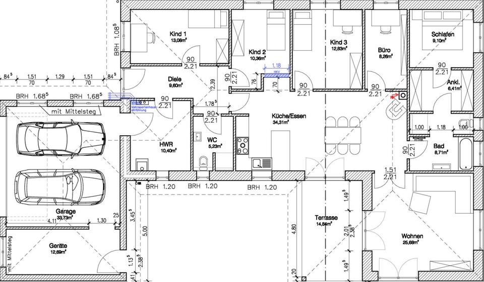 Bungalow Harrislee - 10 Zimmer, 204 m&sup2;, 975.000&euro; | Angebot:26766247