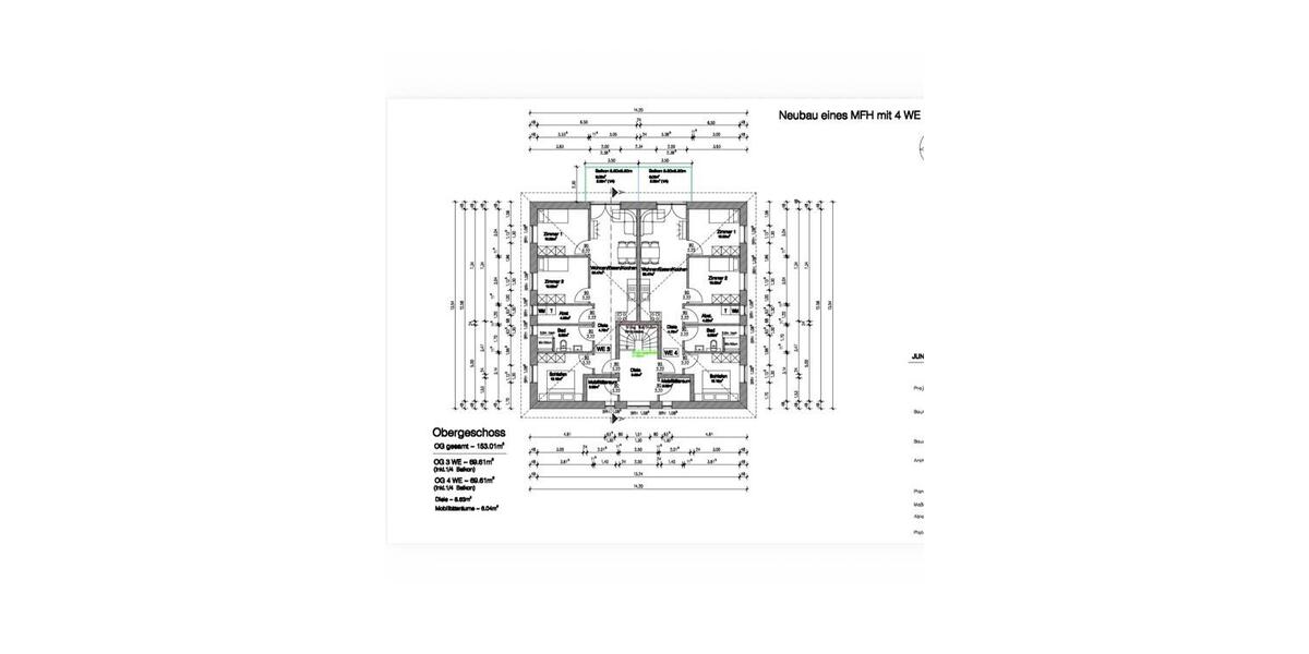 Etagenwohnung Handewitt - 3.5 Zimmer, 70 m&sup2;, 1.200&euro; | Angebot:26525546