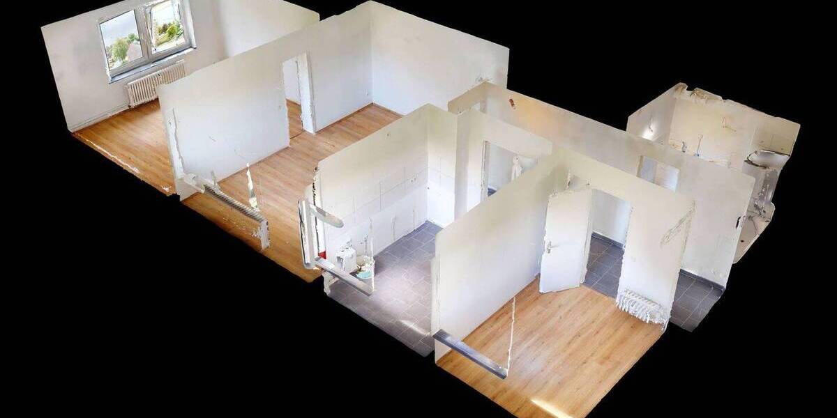 Etagenwohnung Flensburg Südstadt - 2 Zimmer, 56 m&sup2;, 509&euro; | Angebot:26824769