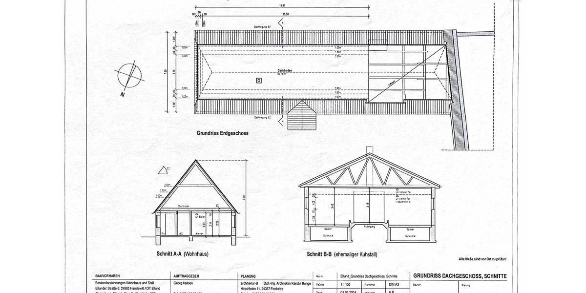 Bauernhaus, Landhaus Handewitt - 3 Zimmer, 94 m&sup2;, 395.000&euro; | Angebot:24245322
