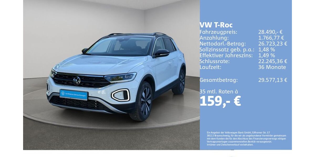 VW T-Roc 17.631 km 28.490 &euro; Flensburg 24941