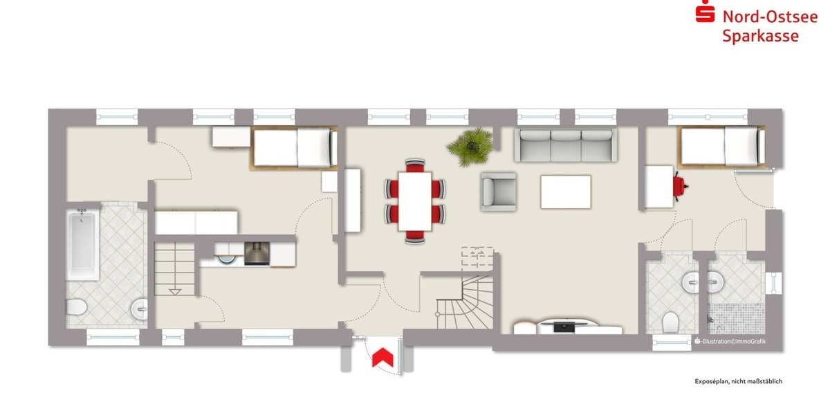 Einfamilienhaus Glücksburg - 1 Zimmer, 175 m&sup2;, 489.000&euro; | Angebot:25670103