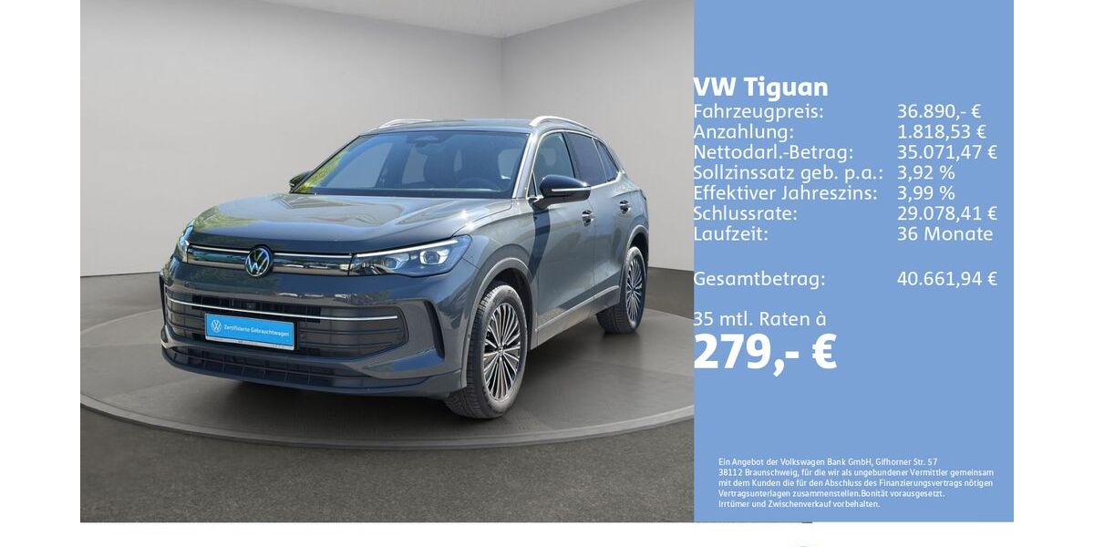 VW Tiguan 25.334 km 36.890 &euro; Flensburg 24941