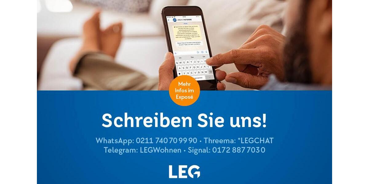 Erdgeschoßwohnung Flensburg Fruerlund - 2 Zimmer, 50 m&sup2;, 479&euro; | Angebot:25893446