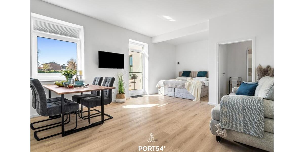 Erdgeschoßwohnung Gelting - 2 Zimmer, 36 m&sup2;, 1.200&euro; | Angebot:25432309