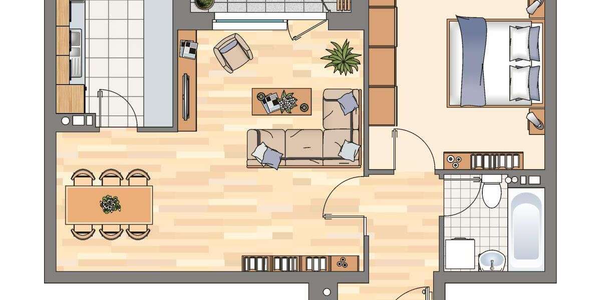 Etagenwohnung Harrislee - 2 Zimmer, 59 m&sup2;, 549&euro; | Angebot:25659173