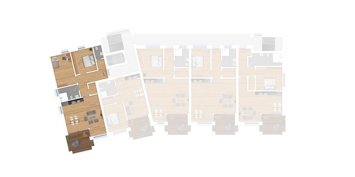 Erdgeschoßwohnung Tastrup - 3 Zimmer, 86 m&sup2;, 1.208&euro; | Angebot:25122824