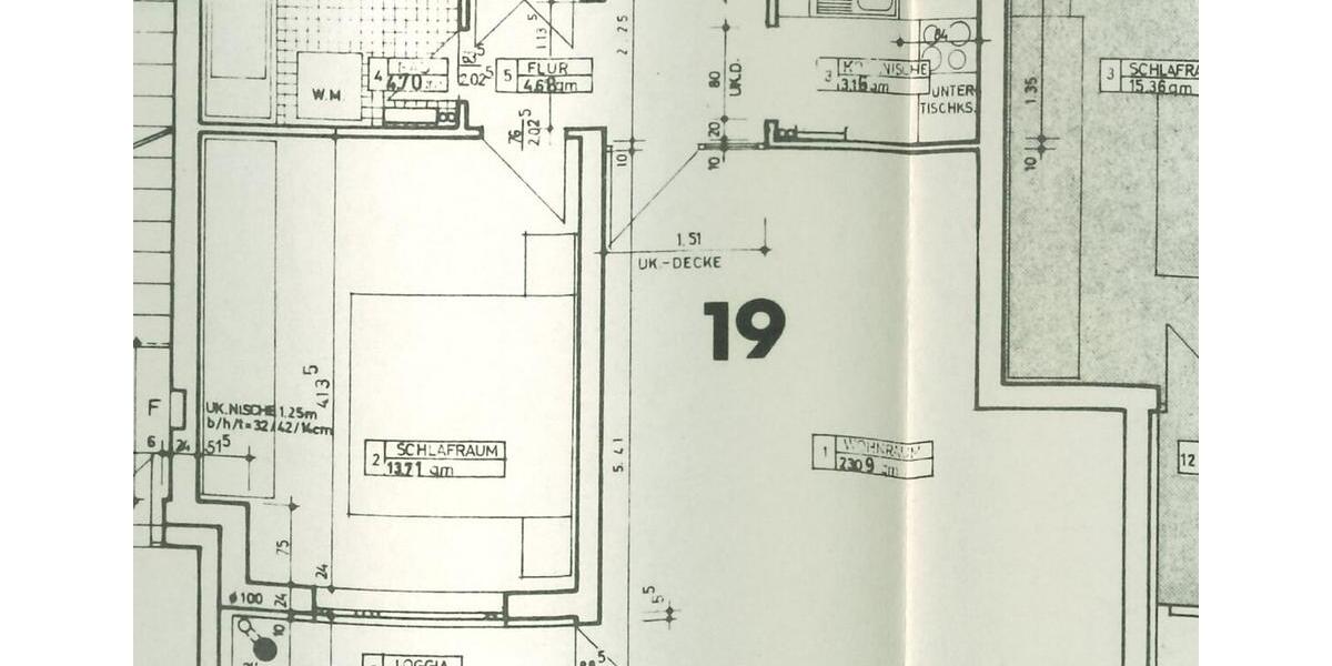 Etagenwohnung Flensburg Altstadt - 2 Zimmer, 53 m&sup2;, 670&euro; | Angebot:26071693