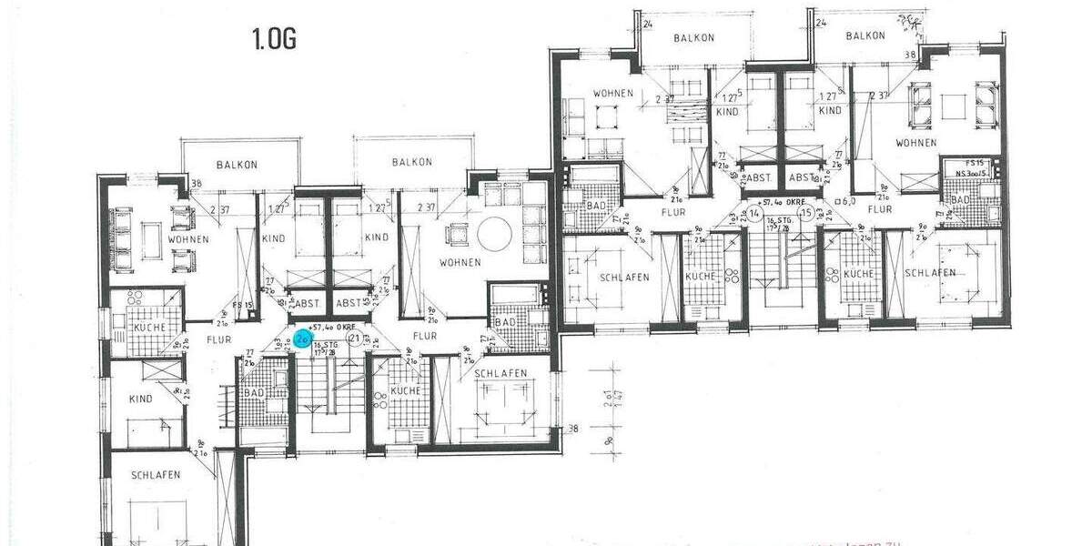Etagenwohnung Flensburg Westliche Höhe - 4 Zimmer, 173.000&euro; | Angebot:25801987