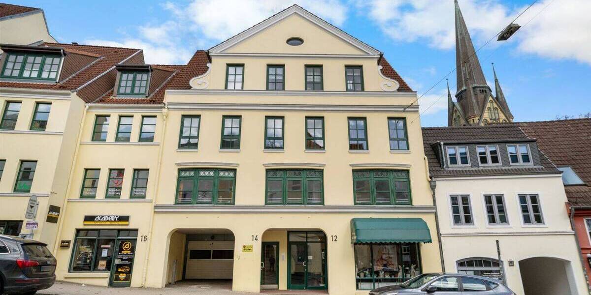 Etagenwohnung Flensburg Friesischer Berg - 2 Zimmer, 51 m&sup2;, 189.000&euro; | Angebot:25997198