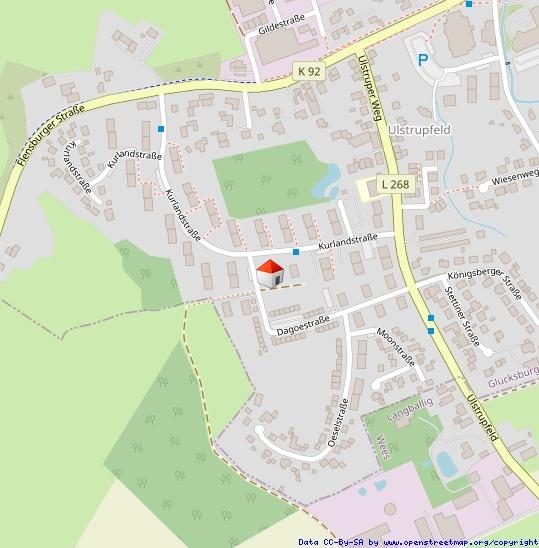 Etagenwohnung Glücksburg (Ostsee) - 3 Zimmer, 62 m&sup2;, 470&euro; | Angebot:25988451