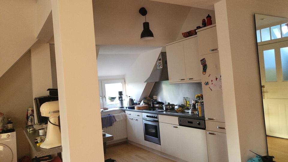 Dachgeschoßwohnung Flensburg Fruerlund - 3 Zimmer, 104 m&sup2;, 820&euro; | Angebot:25753898