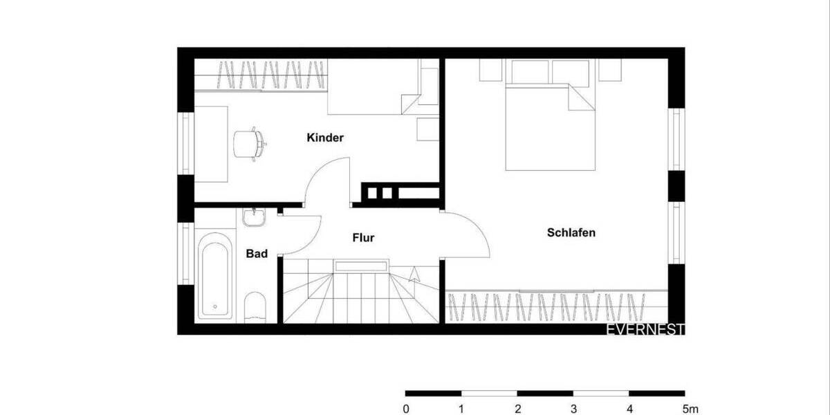 Reihenmittelhaus Flensburg Jürgensby - 4 Zimmer, 98 m&sup2;, 239.000&euro; | Angebot:25687053