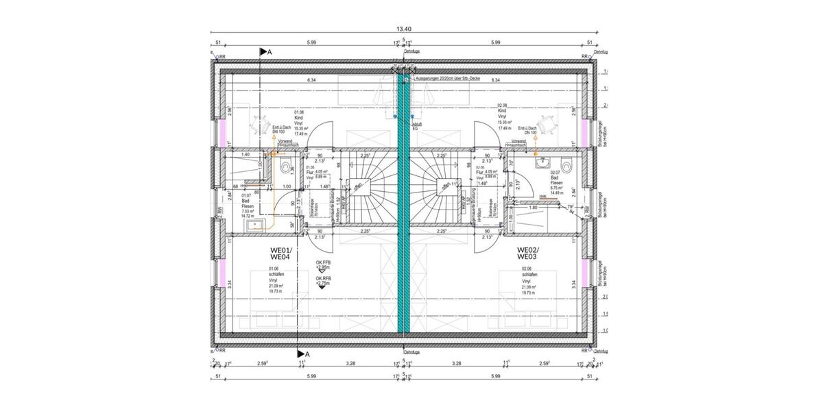 Doppelhaushälfte Eggebek - 3 Zimmer, 90 m&sup2;, 1.150&euro; | Angebot:25959460