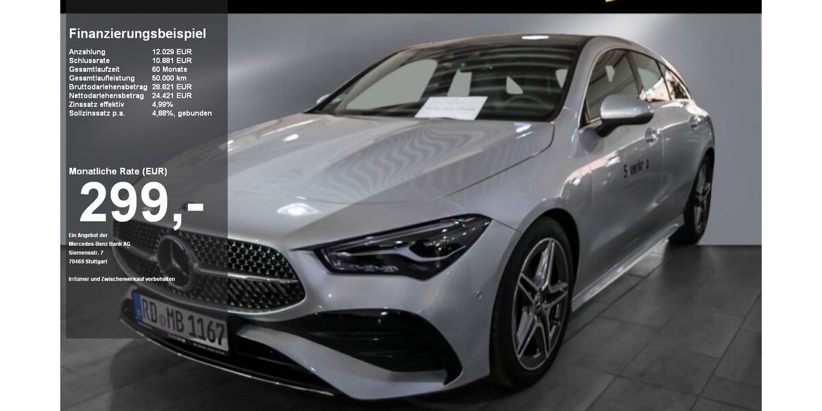 Mercedes-Benz CLA 200 Shooting Brake 10.096 km 31.880 &euro; Flensburg 24941