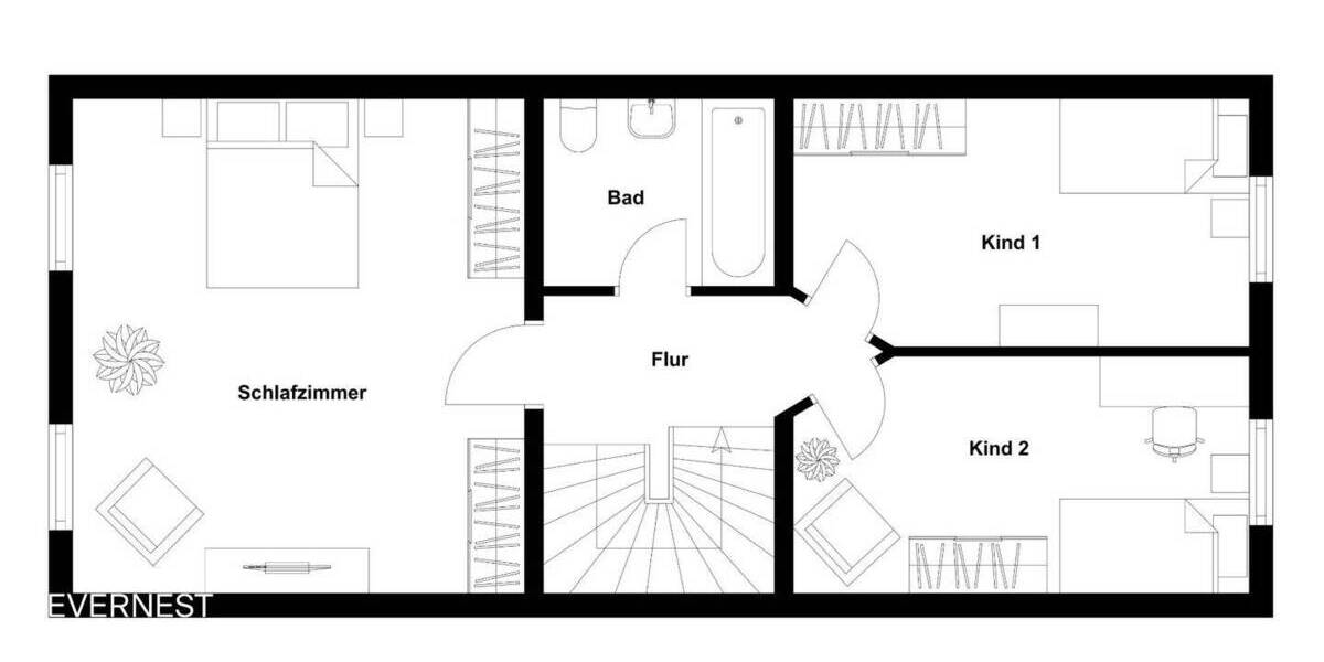 Reihenmittelhaus Flensburg Weiche - 6 Zimmer, 174 m&sup2;, 419.000&euro; | Angebot:25836510