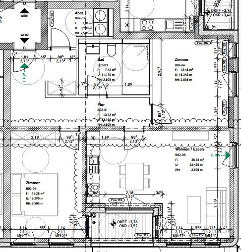 Etagenwohnung Viöl - 3 Zimmer, 80 m&sup2;, 1.010&euro; | Angebot:25234228