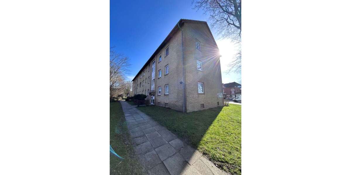 Etagenwohnung Flensburg Engelsby - 3 Zimmer, 62 m&sup2;, 500&euro; | Angebot:25334914
