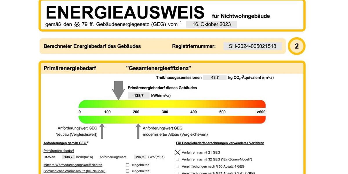Gewerbeobjekt Flensburg Falkenberg - 4.500&euro; | Angebot:23744571