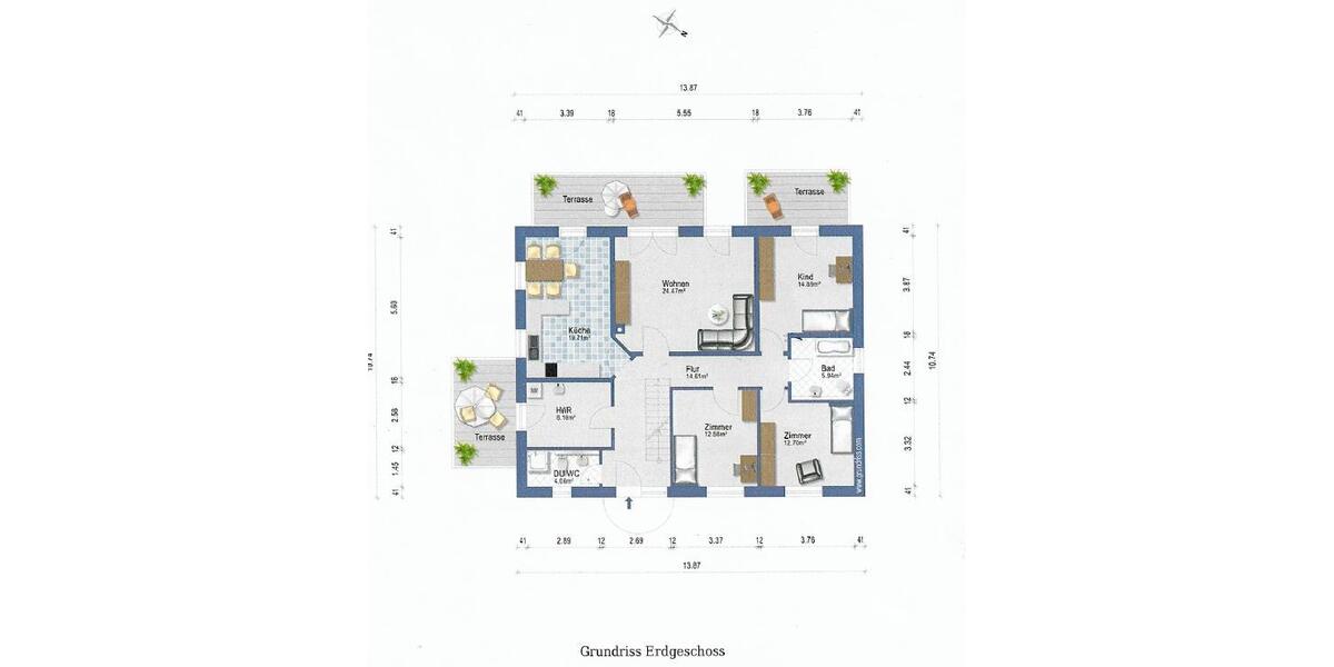 Einfamilienhaus Nübel - 6 Zimmer, 200 m&sup2;, 450.000&euro; | Angebot:23197365