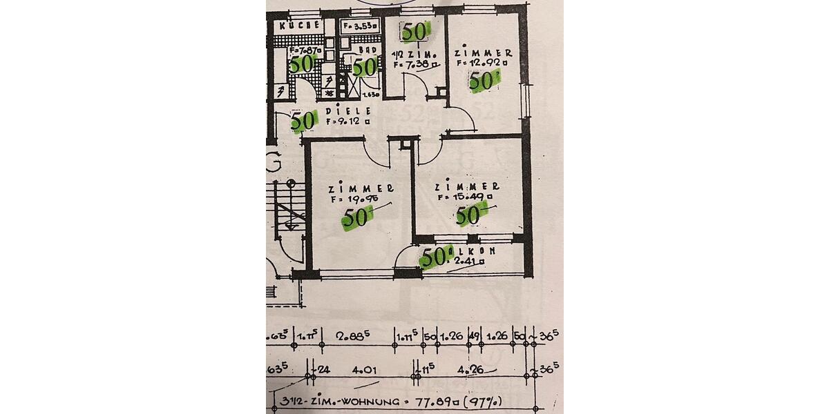 Erdgeschoßwohnung Flensburg Fruerlund - 3.5 Zimmer, 78 m&sup2;, 910&euro; | Angebot:26567665