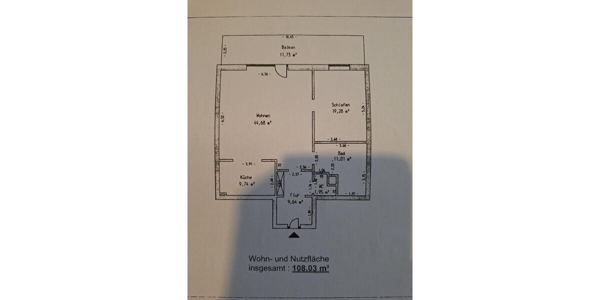 Etagenwohnung Tastrup - 2 Zimmer, 108 m&sup2;, 1.040&euro; | Angebot:25509771