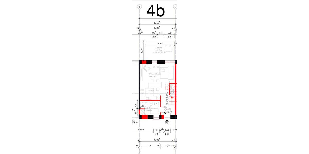 Reihenhaus Flensburg Falkenberg - 4 Zimmer, 86 m&sup2;, 1.100&euro; | Angebot:26284424