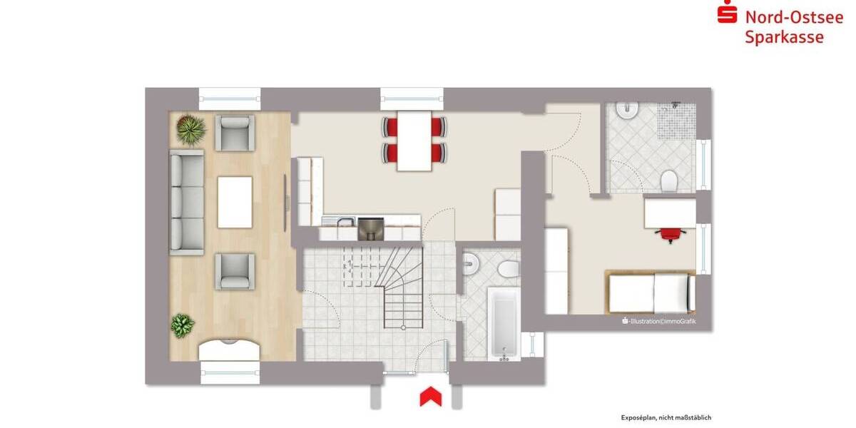 Einfamilienhaus Glücksburg - 1 Zimmer, 175 m&sup2;, 489.000&euro; | Angebot:25670103