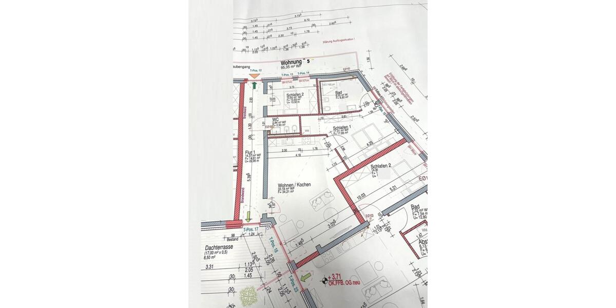 Etagenwohnung Harrislee - 3 Zimmer, 99 m&sup2;, 1.025&euro; | Angebot:25959732