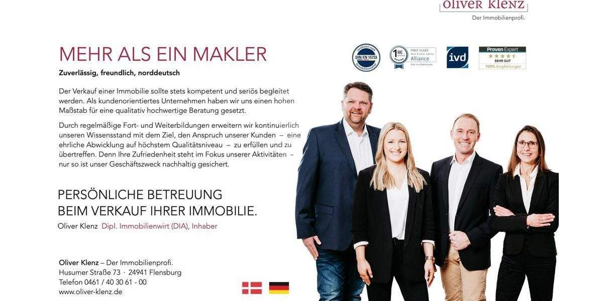 Einfamilienhaus Langballig Langballigholz - 1 Zimmer, 321 m&sup2;, 1.290.000&euro; | Angebot:25708644