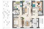 Etagenwohnung Flensburg Fruerlund - 4 Zimmer, 89 m&sup2;, 990&euro; | Angebot:26122362