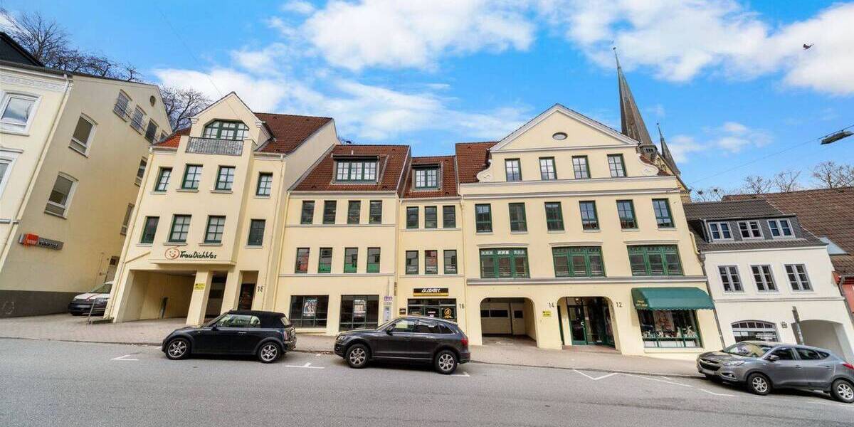 Etagenwohnung Flensburg Friesischer Berg - 2 Zimmer, 51 m&sup2;, 189.000&euro; | Angebot:25997198