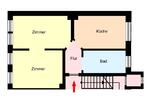 Etagenwohnung Flensburg Altstadt - 2 Zimmer, 59 m&sup2;, 485&euro; | Angebot:26561857