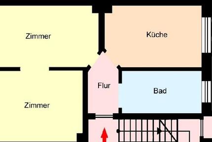 Wohnung Flensburg Altstadt - 2 Zimmer, 59 m&sup2;, 485&euro; | Angebot:26561857