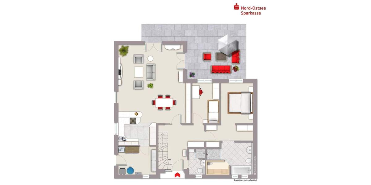 Einfamilienhaus Hürup - 3 Zimmer, 120 m&sup2;, 479.000&euro; | Angebot:25730516