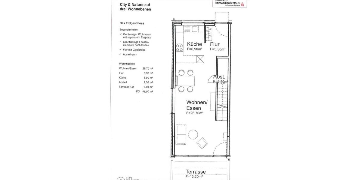 Reihenhaus Flensburg Fruerlund - 4 Zimmer, 121 m&sup2;, 480.000&euro; | Angebot:26490960