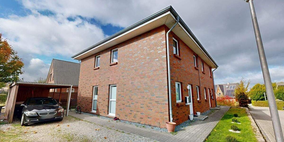 Doppelhaushälfte Flensburg Tarup - 4 Zimmer, 120 m&sup2;, 399.500&euro; | Angebot:25725775