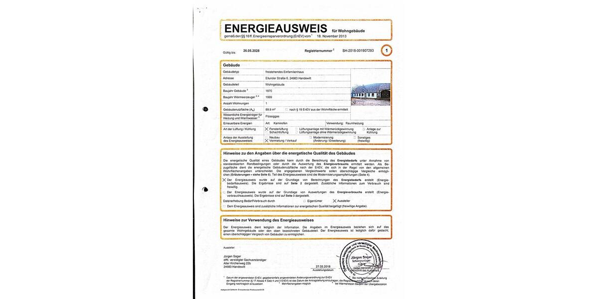 Bauernhaus, Landhaus Handewitt - 3 Zimmer, 94 m&sup2;, 395.000&euro; | Angebot:24245322