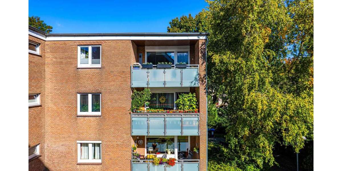 Etagenwohnung Flensburg Altstadt - 2 Zimmer, 71 m&sup2;, 159.000&euro; | Angebot:25529314