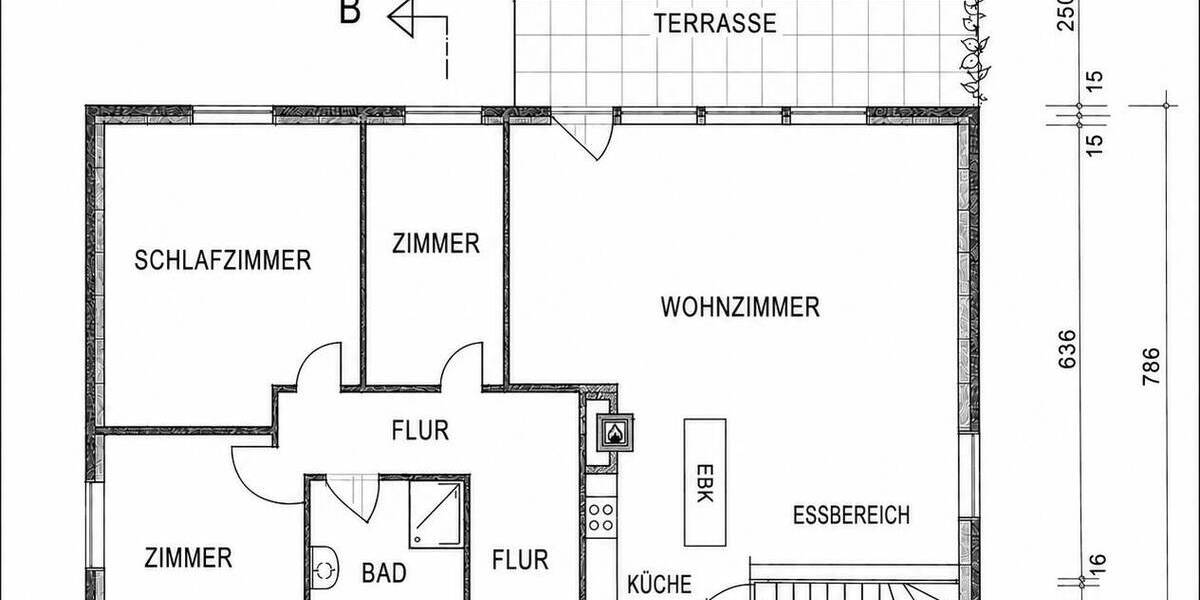 Einfamilienhaus Grundhof - 4 Zimmer, 90 m&sup2;, 1.200&euro; | Angebot:26572541