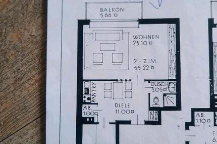 Wohnung Flensburg - 2 Zimmer, 54 m&sup2;, 135.000&euro; | Angebot:27151311